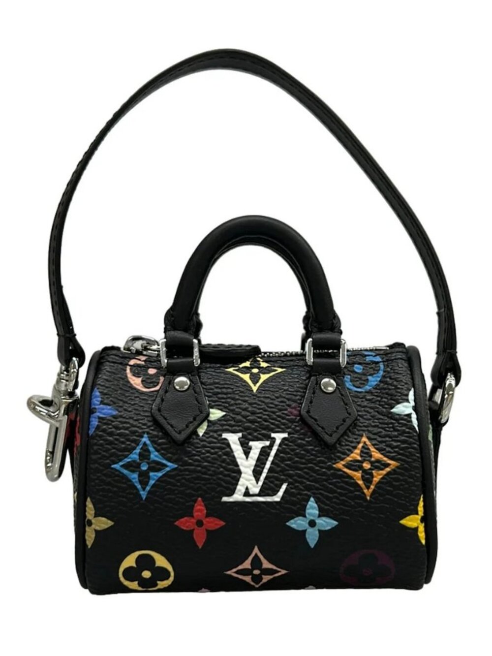 LOUIS VUITTON LVxTM Micro Speedy M02459 Multicolor Noir Monogram Multicolore
